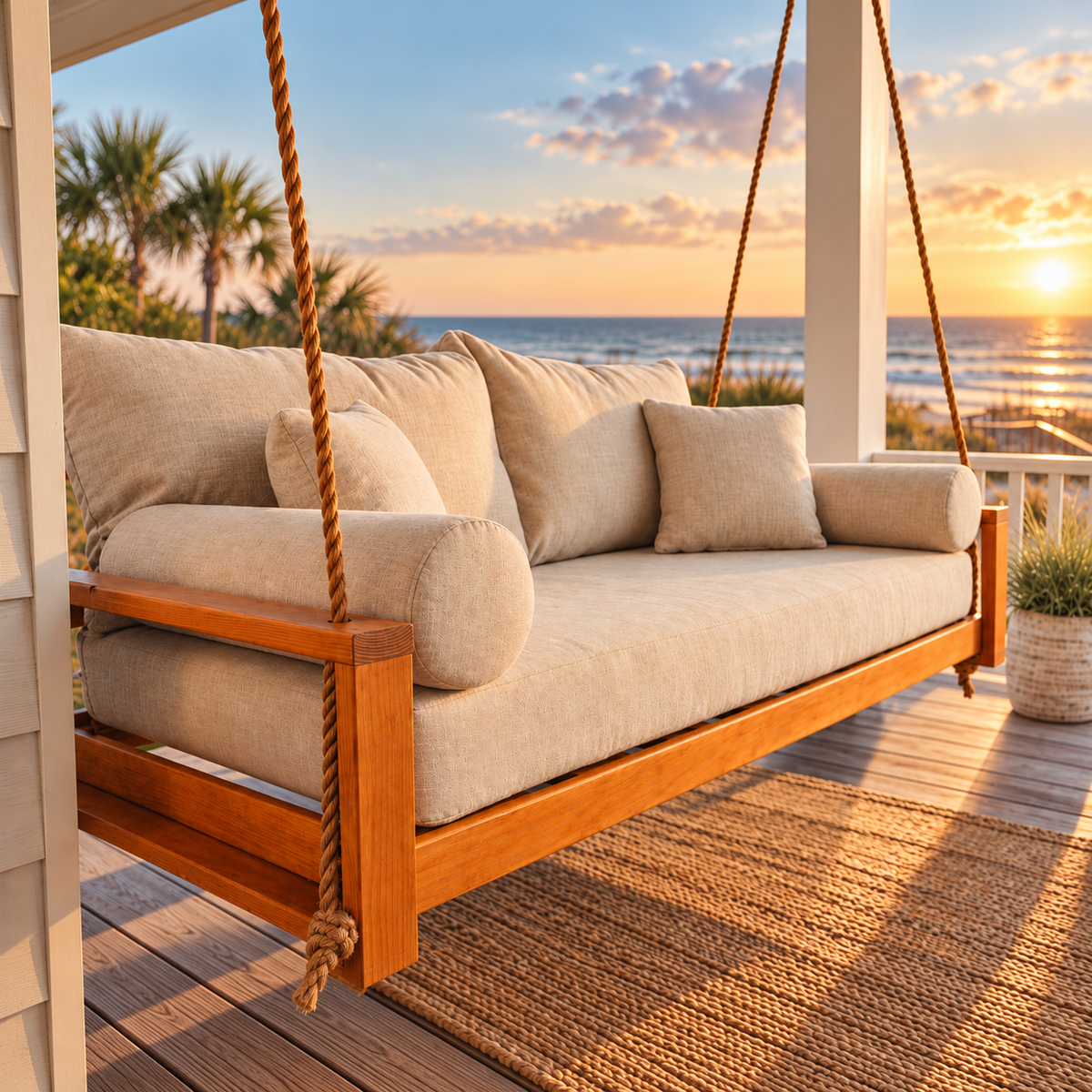 swing bed cushions