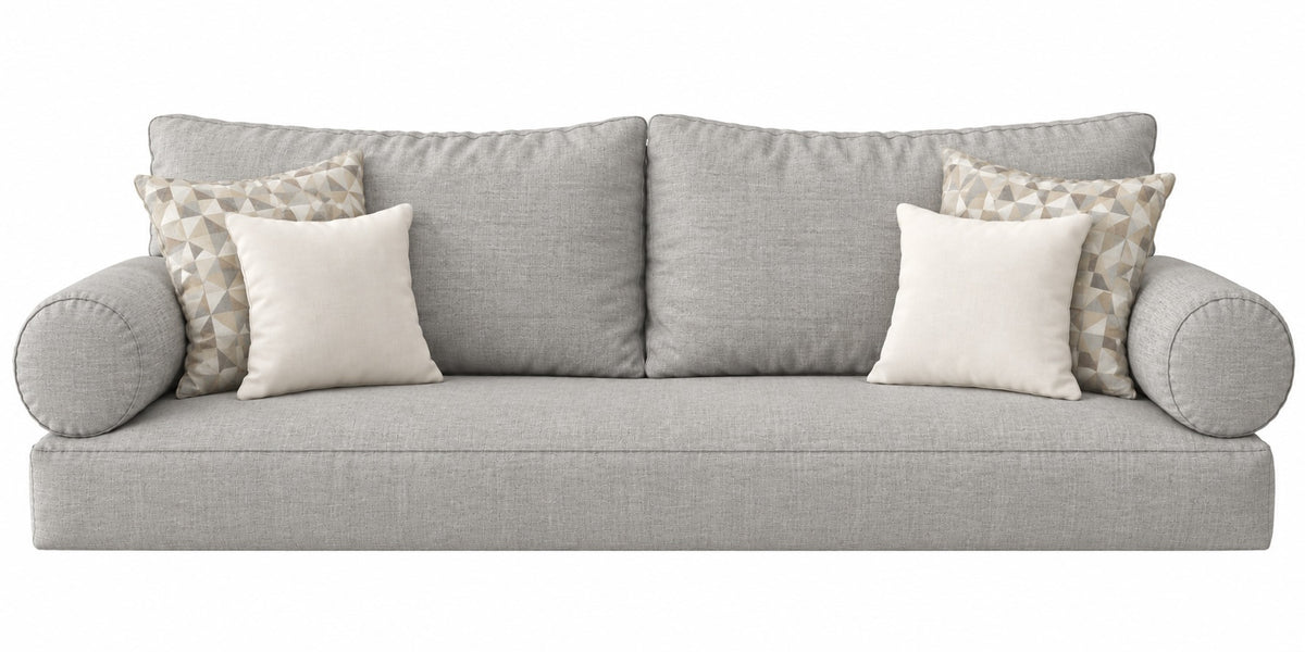 Twin 9-Piece Swing Bed Cushion Set – Cast Silver Sunbrella