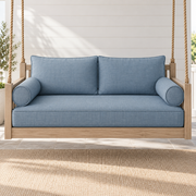 Swing Bed Back Cushion Set with Sunbrella Fabrics