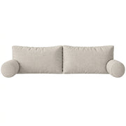 Full Swing Bed Back Cushion + Bolster Set – Canvas Flax Sunbrella