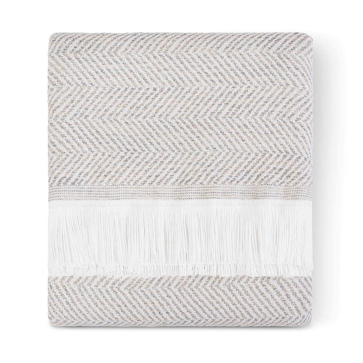 Sunbrella Herringbone Signature Indoor/Outdoor Throw