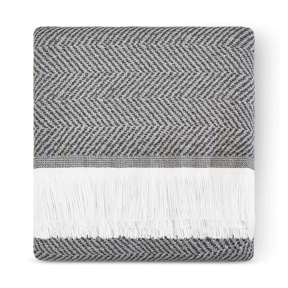 Sunbrella Herringbone Signature Indoor/Outdoor Throw