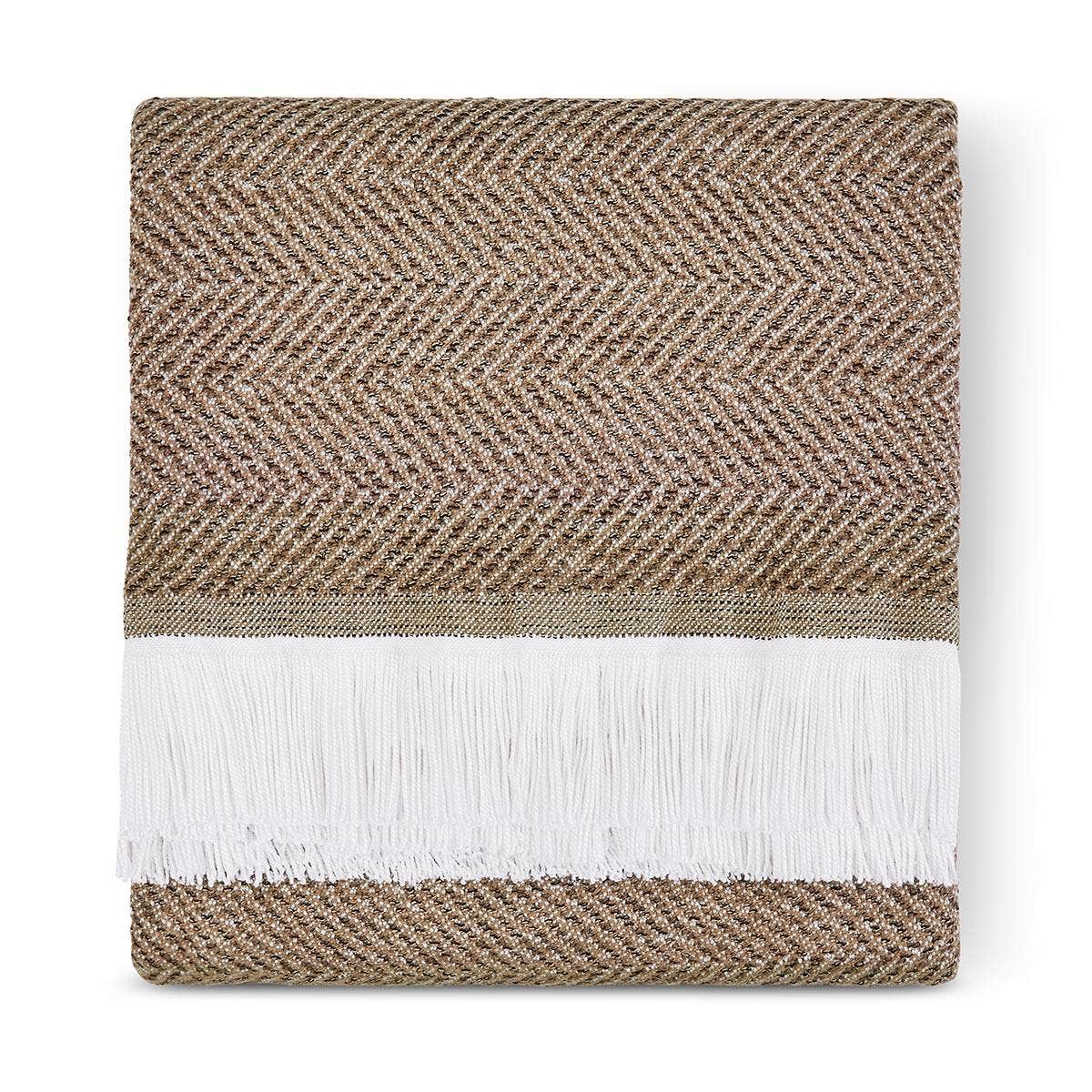 Sunbrella Herringbone Signature Indoor/Outdoor Throw